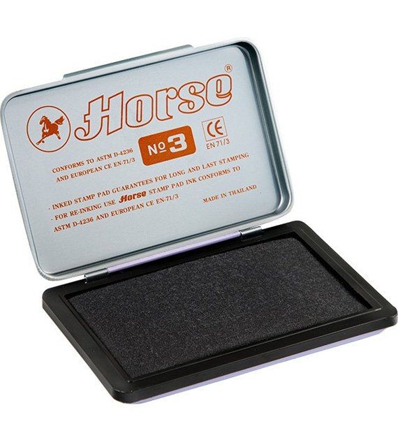 Poduszka Do Stempli 90x58mm nr 3 Czarna Kw Trade