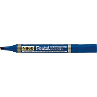 Marker Pentel Niebieski Ścięty N860