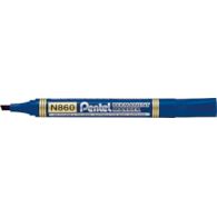 Marker Pentel Niebieski Ścięty N860