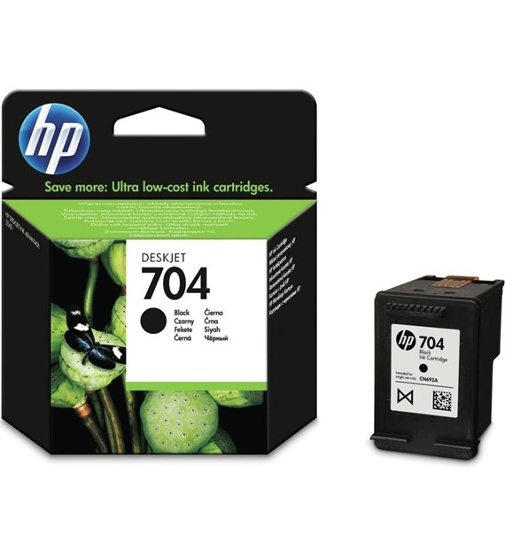 Tusz O HP 704 CN692AE czarny 480s 6ml HP Deskjet 2060