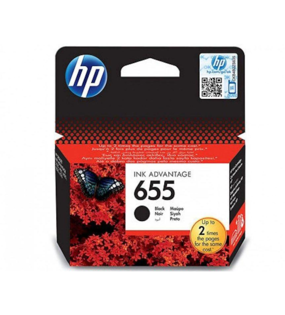 Tusz O HP CZ109AE#BHK 655 czarny 550s HP Deskjet Ink Advantage 3525 5525 6525 4615 e-AiO