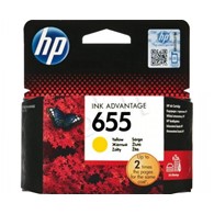 Tusz O HP CZ112AE#BHK 655 żółty 600s HP Deskjet Ink Advantage 3525 5525 6525 4615 e-AiO