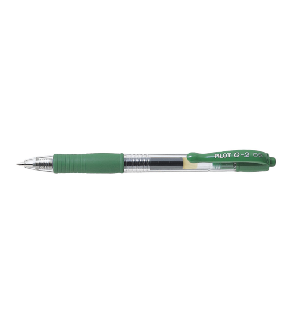 Długopis Automatyczny Żelowy G-2 Zielony BL-G2-5-L Pilot