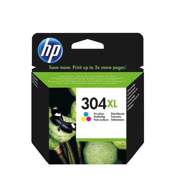 Tusz O HP 304XL N9K07AE Tricolor DeskJet 2620 2630 2632 3720 3730 300str