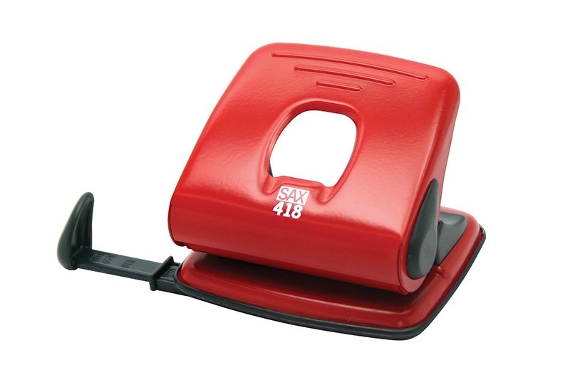 Dziurkacz Sax 418 25k Q-Connect Czerwony