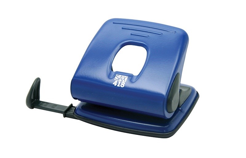 Dziurkacz Sax 418 25k Q-Connect niebieski