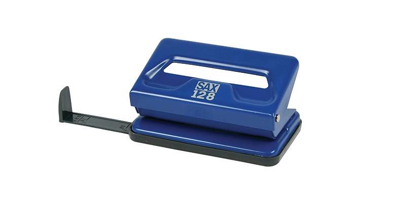 Dziurkacz Sax 128s ISAX128S-01 Niebieski
