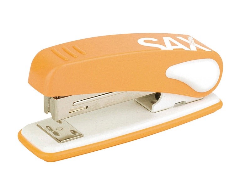 Zszywacz Sax Design 239 25k. Pomarańczowy