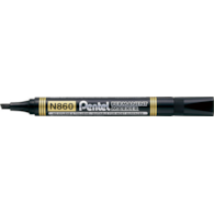 Marker Pentel Czarny Ścięty N860