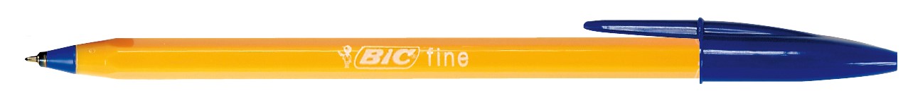 Długopis ze Skuwką Orange niebieski Bic PD20 B20
