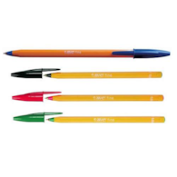 Długopis ze Skuwką Orange czarny Bic PD20 B20