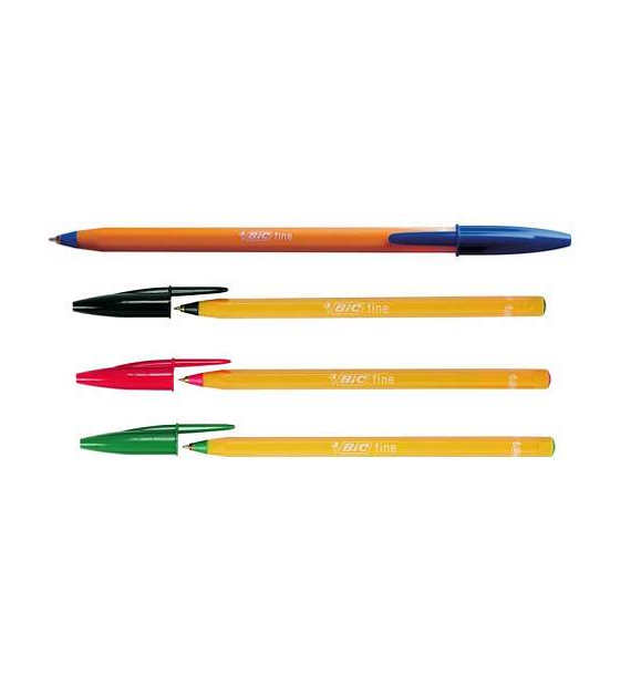 Długopis ze Skuwką Orange czarny Bic PD20 B20