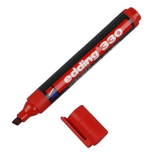 Marker Edding 330 Permanentny Czerwony