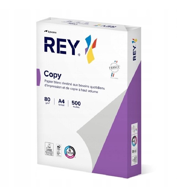 Papier Xero A4 80g Biały Rey Copy CIE 153