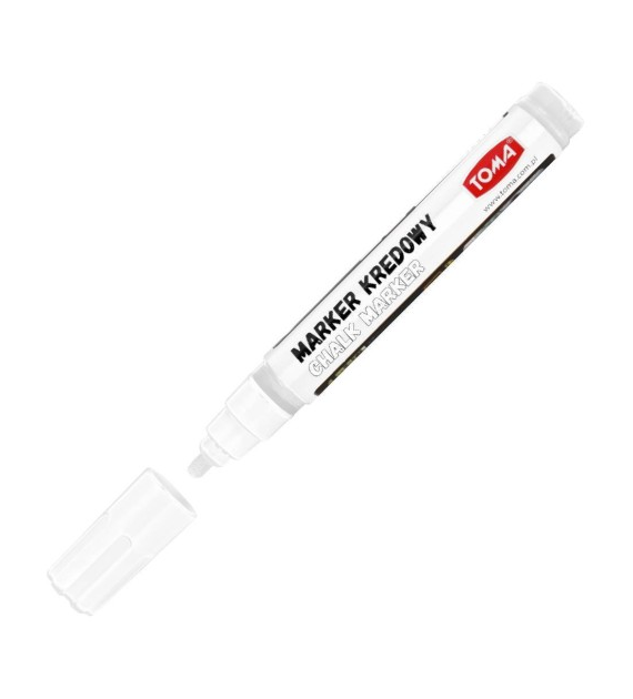 Marker Kredowy Biały 3-4mm Memobe