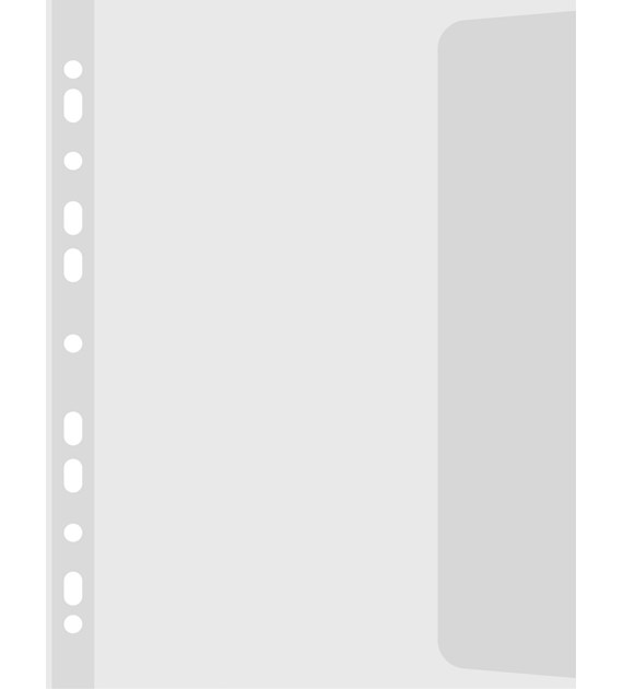 Koszulka Na Dokumenty A4 z Klapką Boczną Groszkowa 100mic opk 10szt TK-6100B Taurus