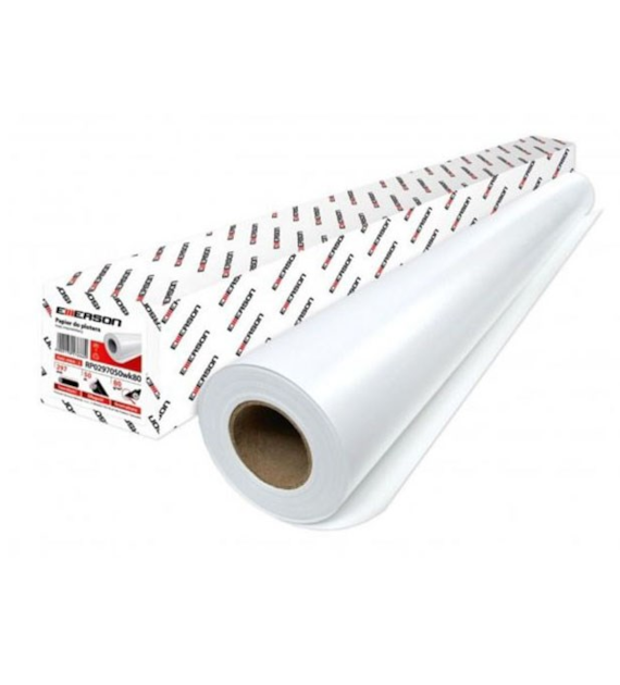 Papier do plotera w rolce 914mmx50m 90g/m2 opk 1 szt Emerson