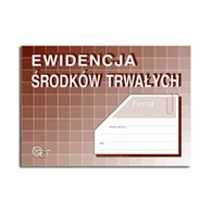 Druk Ewidencja środków trwałych K08 Michalczyk A5