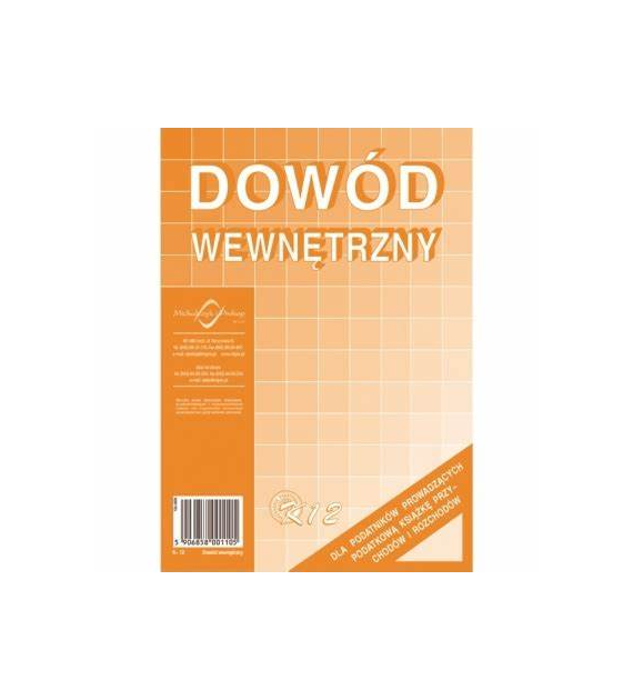 Druk Dowód wewnętrzny A5 K12 Michalczyk