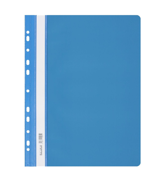 Skoroszyt A4 PVC Z Europerforacją Jasno Niebieski opk. 20szt.02743 Biurfol