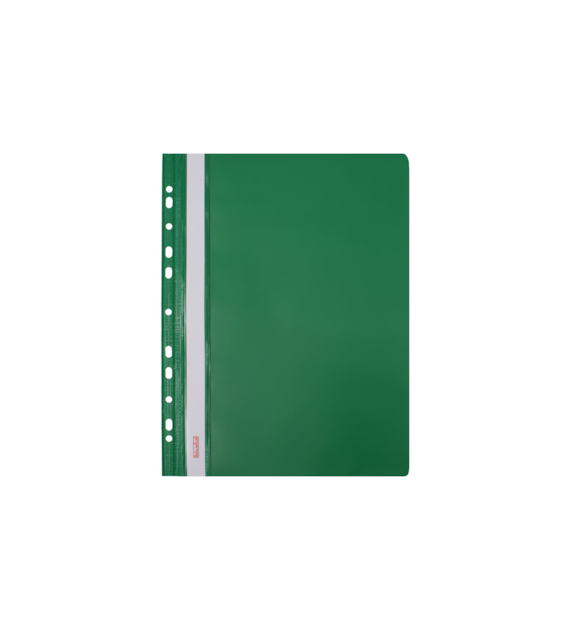 Skoroszyt A4 PVC z Europerforacją Zielony opk.20 szt.206363 Biurfol