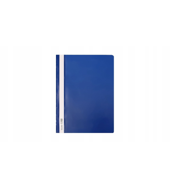 Skoroszyt A4 PVC Bez Europerforacji Granatowy opk. 20szt. 206486 Biurfol